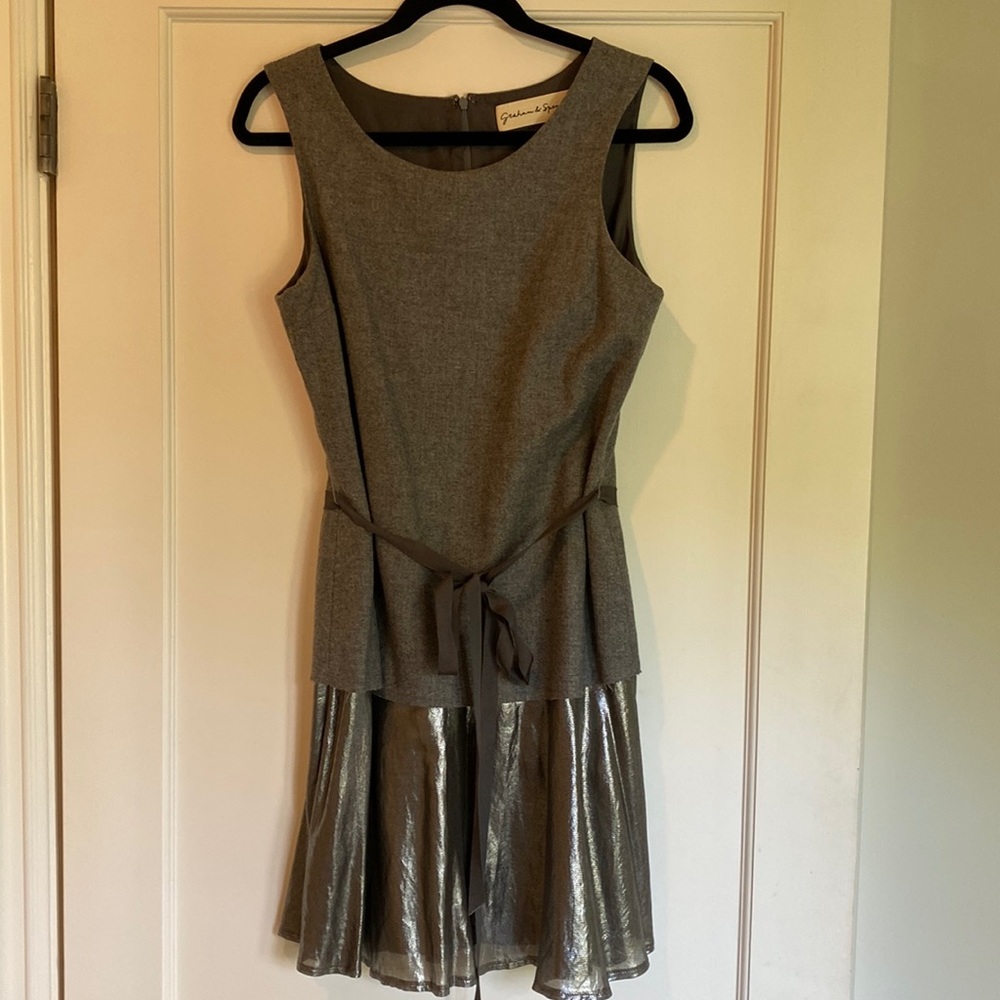 Graham & Spencer silver and grey dress.